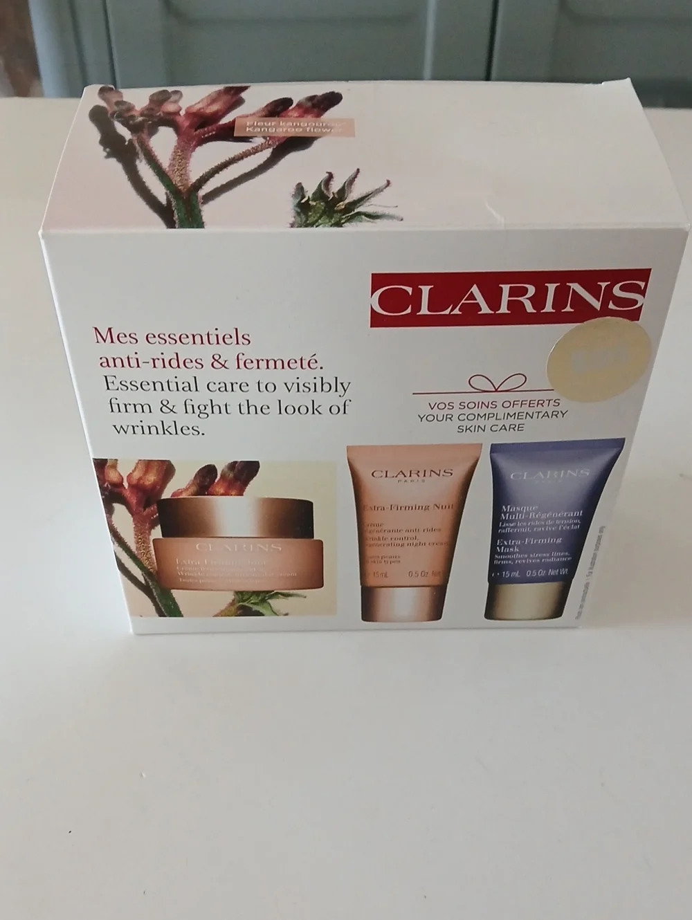 Clarins 3 Piece Skincare Set with Firming Creams And Mask RV$138